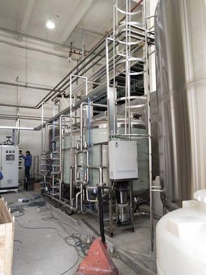 Ultrapure Water Purification System Edi Water Treatment Process In Pharmaceutical CE
