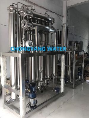 ISO GMP Multi Column Distillation Stills Water Distillation Unit For Water Injection