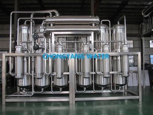 Water Distiller Unit 6 Effects Distilled Water For Plants For Injection CE
