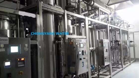 WFI Industrial Water Distiller Water Electrical Power Generation And Distribution For Injectable