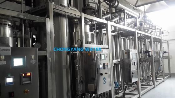 WFI Industrial Water Distiller Water Electrical Power Generation And Distribution For Injectable