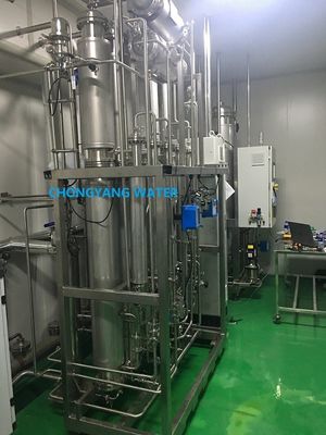 Multi Column Distillation Plant Five Med Multi Effect Distillation For Bulk Drug