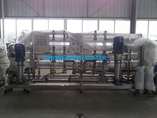 PLC Control Reverse Osmosis Water Filter System For Drinking Water Beverage Industry