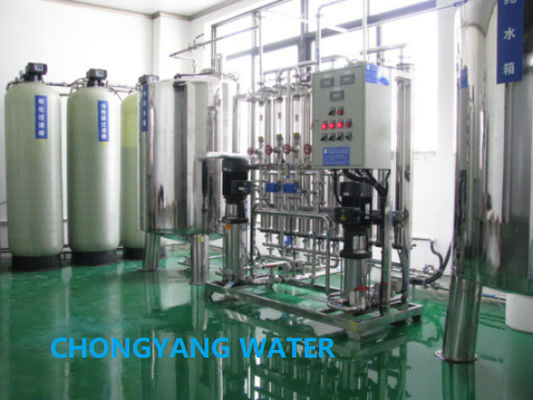 PLC Control Reverse Osmosis Water Filter System For Drinking Water Beverage Industry