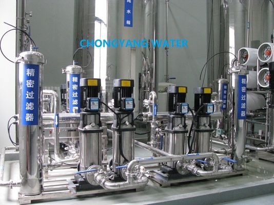Single Double RO Reverse Osmosis Water Treatment In Beverage Industry