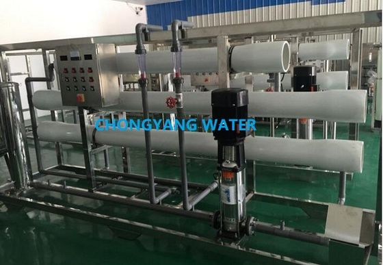 Double Stage Reverse Osmosis Water Filter System Food And Beverage Water Treatment