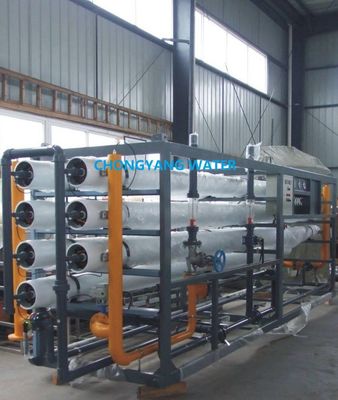 Double Stage Reverse Osmosis Water Filter System Food And Beverage Water Treatment