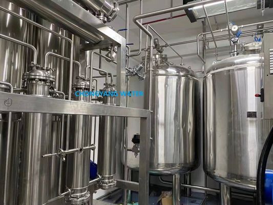 Pharmaceutical Multi Effect Distilled Water Equipment WFI Ro Machine Dialysis