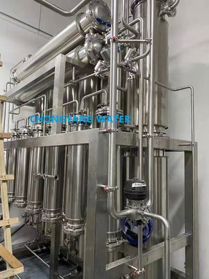 Pharmaceutical Multi Effect Distilled Water Equipment WFI Ro Machine Dialysis
