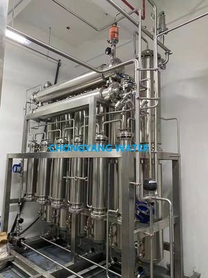 Pharmaceutical Multi Effect Distilled Water Equipment WFI Ro Machine Dialysis