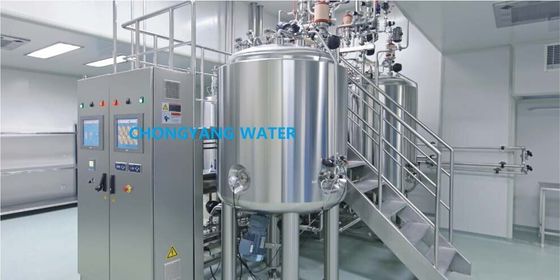 SS Cip Solution Water Tank Washing Automated  Brewery Cip System In Food Industry