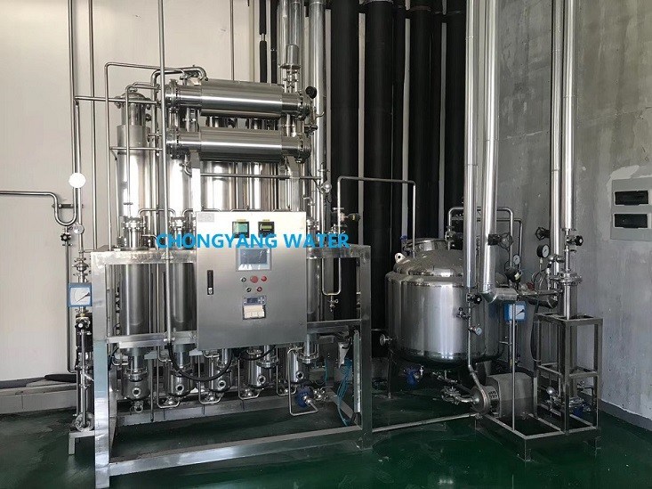 WFI Industrial Water Distiller Water Electrical Power Generation And Distribution For Injectable