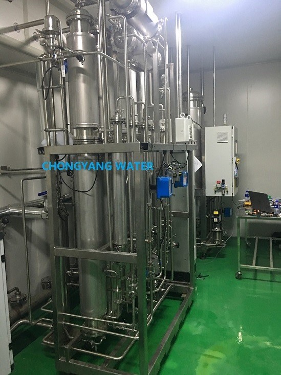 Pharma  Multi Column Distillation Plant Multi Effect Water Distiller For Injection