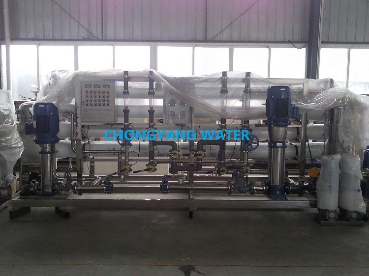 PLC Control Reverse Osmosis Water Filter System For Drinking Water Beverage Industry