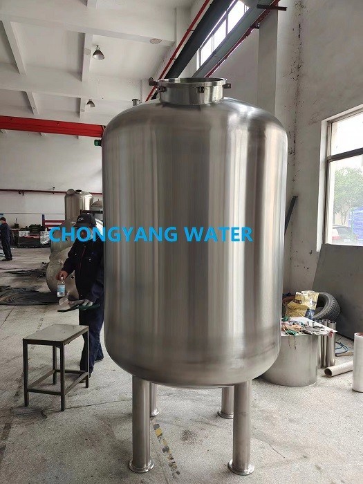 Purified Water Storage Tank Deionized Ultra Pure Water Filter Tank